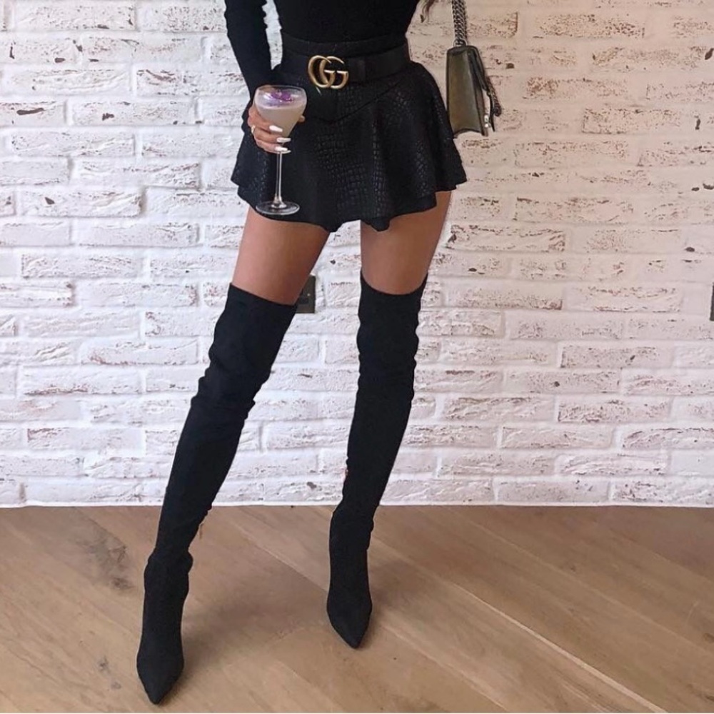 Knee high boots
